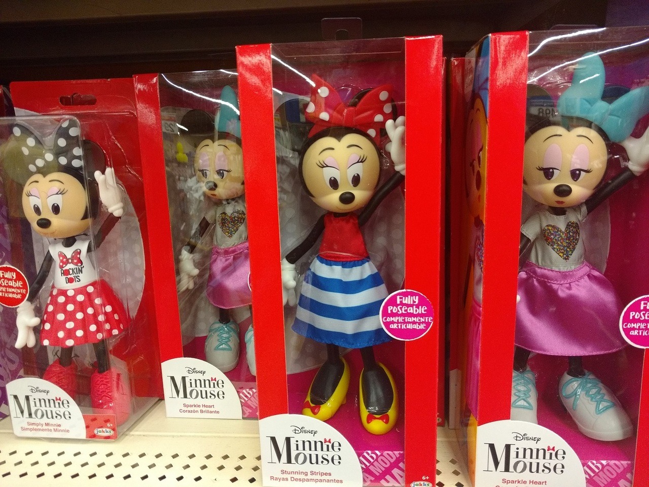 minnie mouse fashion doll