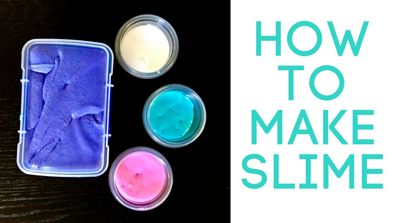 Fear The People How To Make Slime With Glue Water And