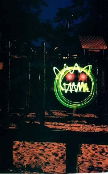 Some old light graffiti I did years back.