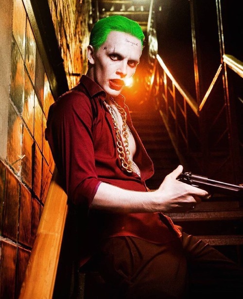 thejokersfans:@serhiomustache as the joker photographed by...