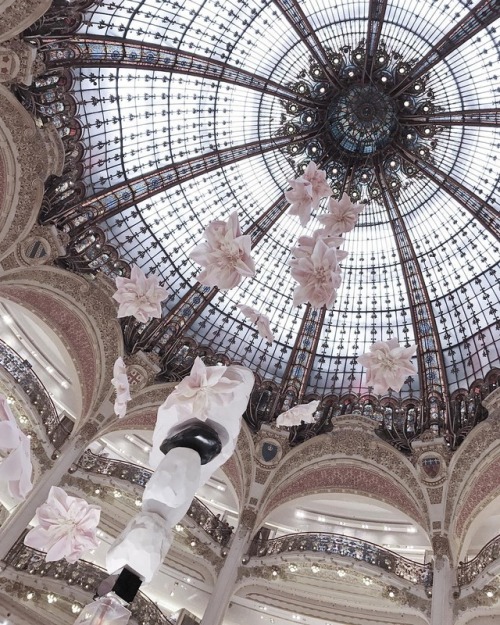 venusverticordias:Galerie Lafayette, Paris, France | Anastasia...