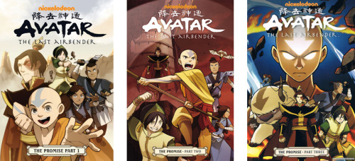 theladysilvermoon:Avatar The Last Airbender Graphic Novels