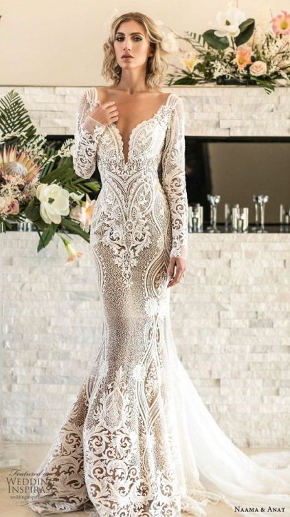 (via Naama & Anat Spring 2020 Wedding Dresses — “Royal...