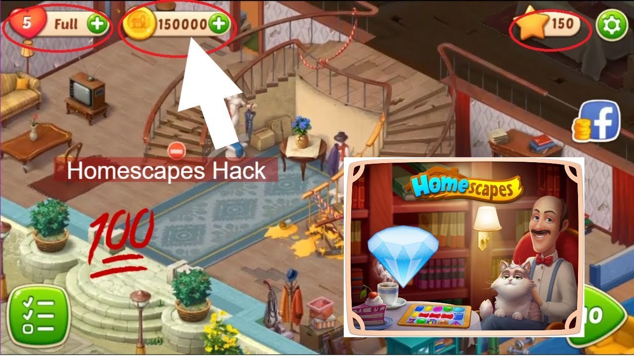 hacks to get stars on homescapes