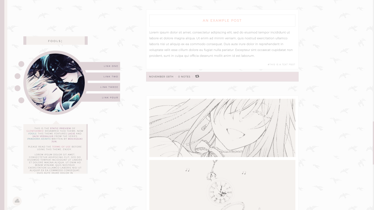 Cool Anime Tumblr Themes