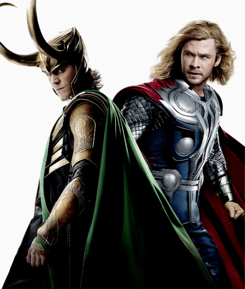 tomhiddleston-loki:Loki and Thor through the years