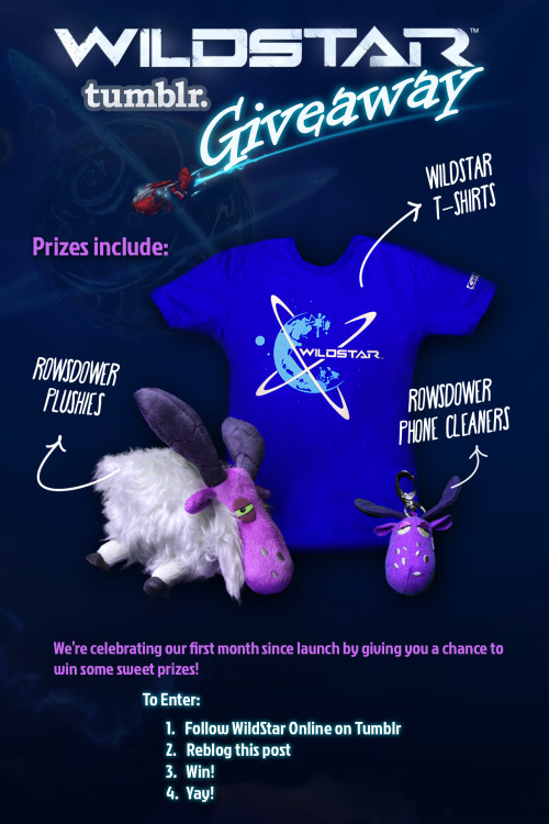 wildstaronline:WildStar Tumblr GiveawayItching to get your...