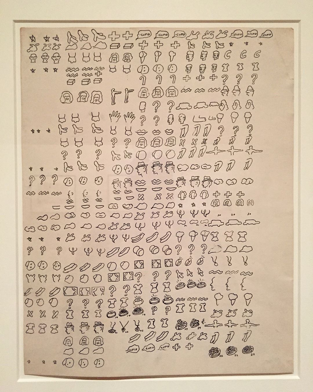 #sueellenrocca #hairywho @artinstitutechi #language #text #emoji