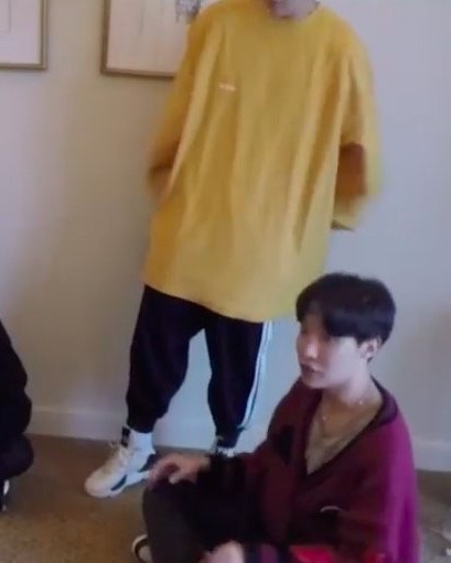 jungkook yellow sweater