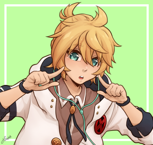 floofities:White edge Len doesn’t look very edgy