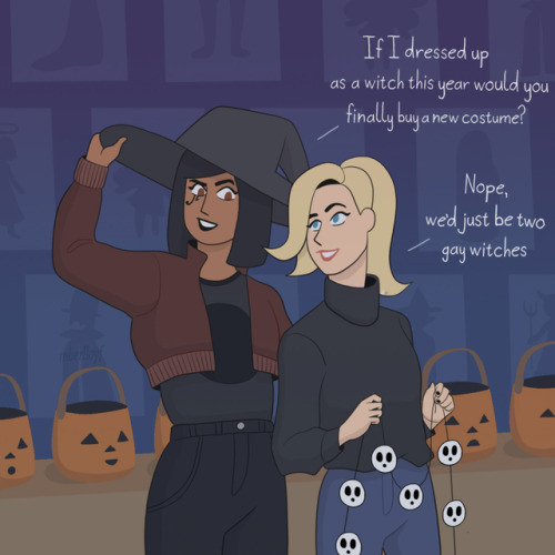 mber-lloyf:annual halloween shopping i.e. fareeha teasing...