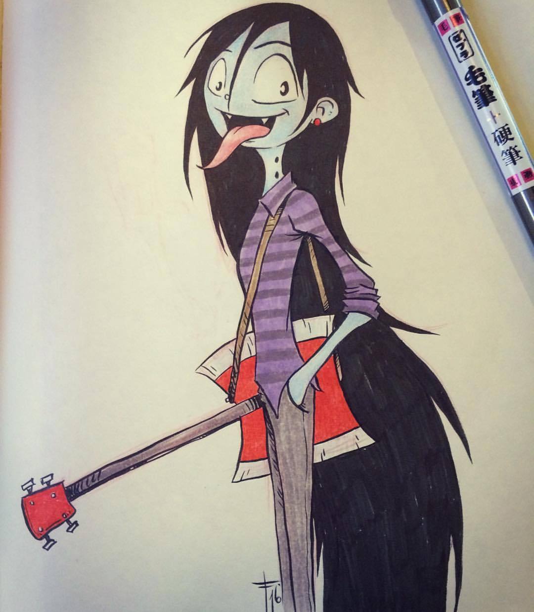 Inside The Mind Of Nanobit Marceline The Vampire Queen Art