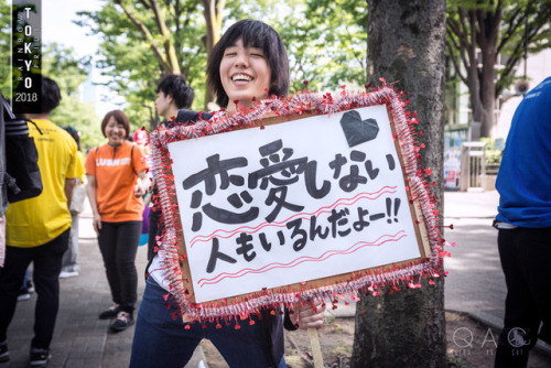 queerascat:「アセクシャル PRIDE」2018年5月、東京レインボープライドより。@the-shynamites...