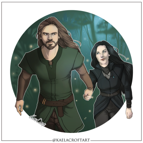 Special Commission - Vahl and ErynCommission for Amaliedraws of...