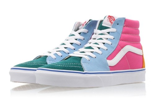 vans sk8 hi multi bright