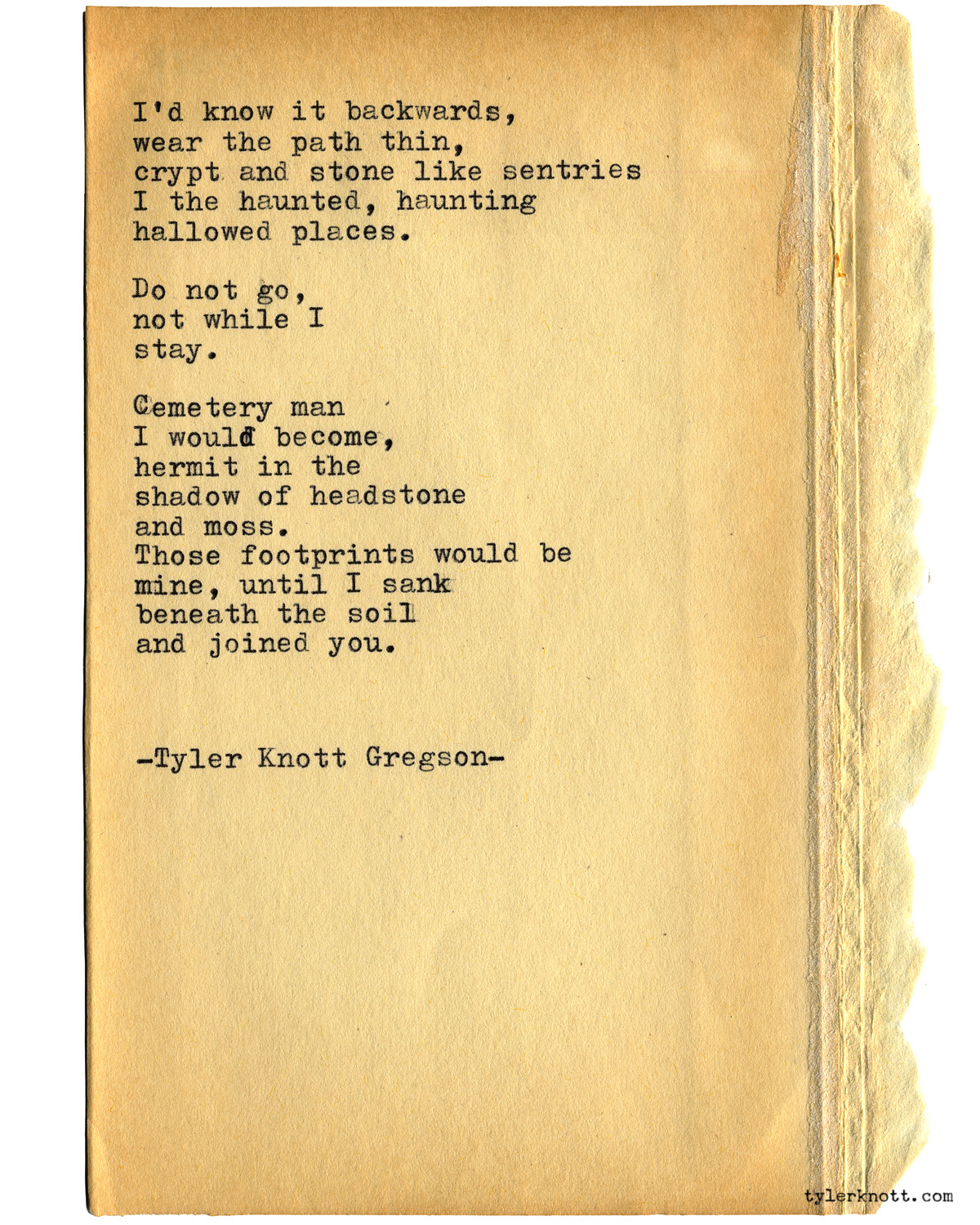 Tyler Knott Gregson