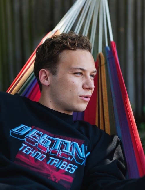 hecute-orwhatever:Finn Cole photographed by Cecilie Harris for...