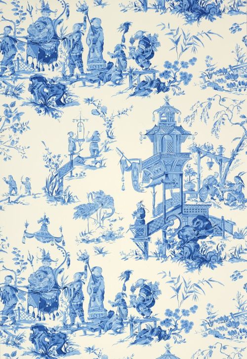 balticavenue:Chinoiserie wallpaper