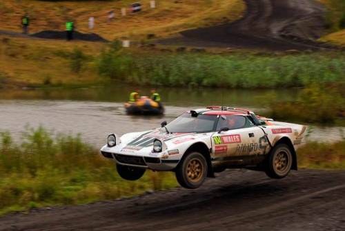 topvehicles:This Lancia Stratos doing its thing. via reddit