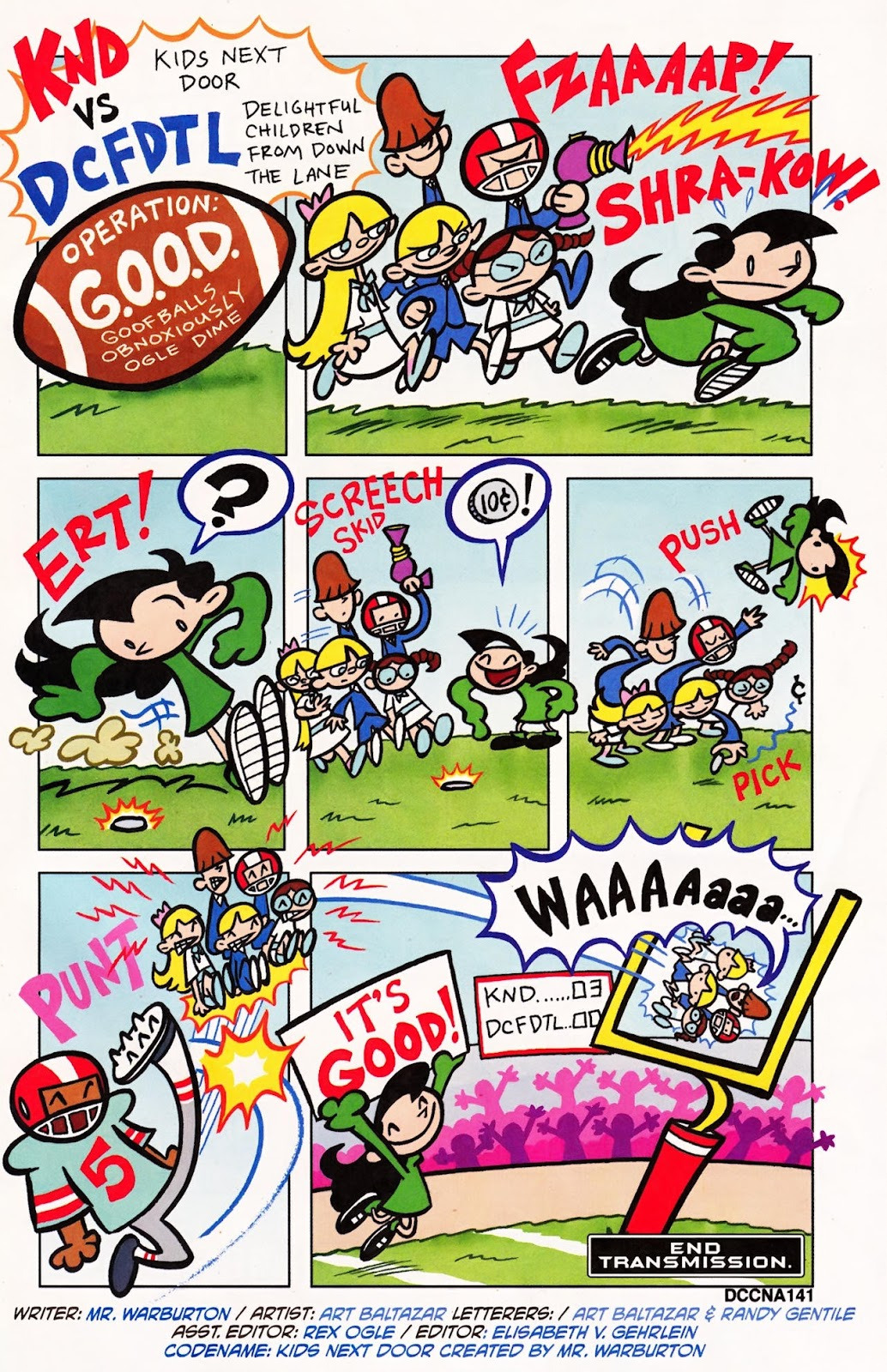 Art And Comics Blog Knd Vs Dcfdtl Operation G O O D B A D