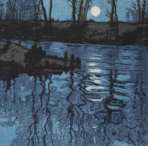 arsarteetlabore:Hugo Henneberg, The Blue Lagoon, 1904,