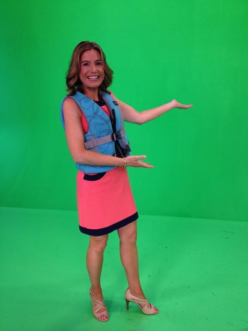 Hot Weather Girls Jen Carfagno Of The Weather Channel