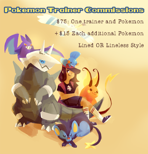 bedupolker:OPENING 5 SLOTS FOR POKEMON TRAINER PORTRAITS! Ever...