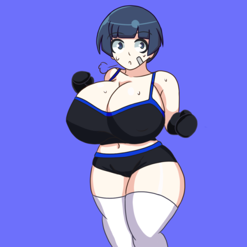 iggy-bomb:Drew my favorite girl from Senran Kagura Yozakura...