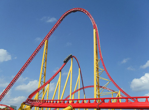 intimidator 305 roller coaster g force