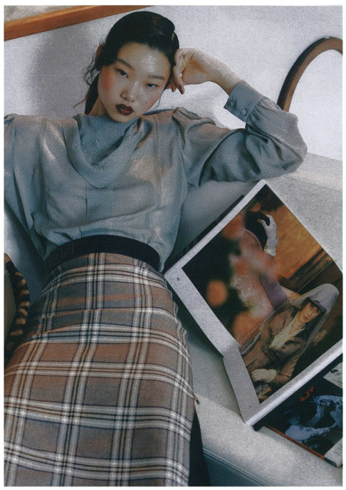 driflloon:time for women: yoon young bae for w korea aug....