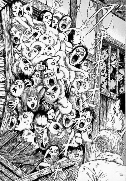 the-creepatorium:Art byJunji Ito