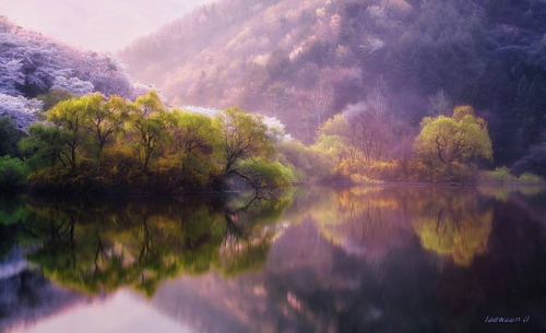 landscape-photo-graphy:Stunning Reflected Landscapes by Jaewoon...