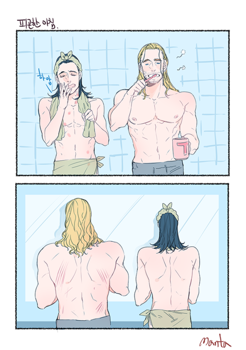 allthingsthorki:10000ta:tired morning.Eeee 