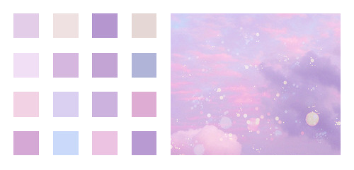 pastel color pallets | Tumblr