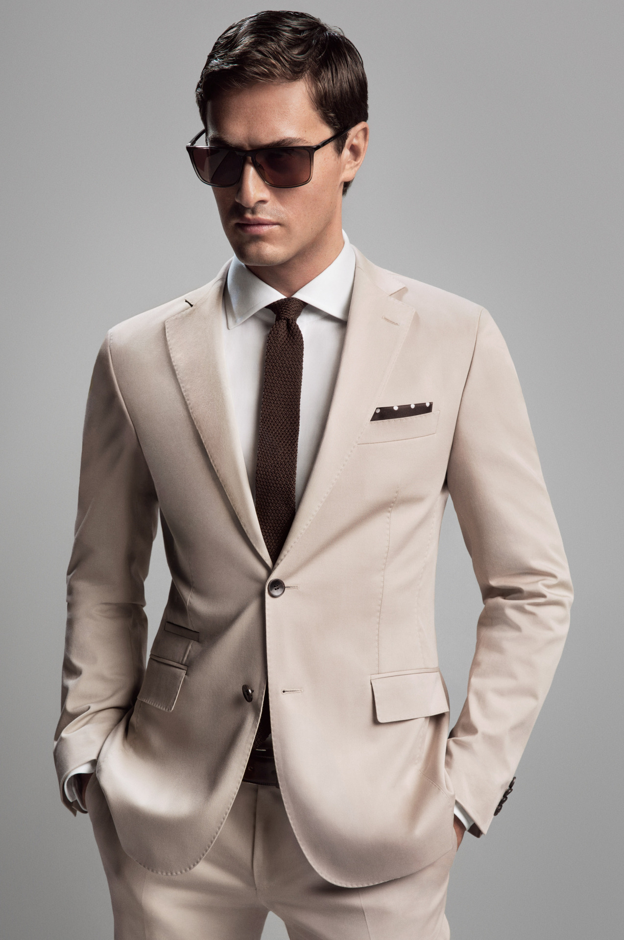 Prelude to Reality — Hugo Boss Spring Suit