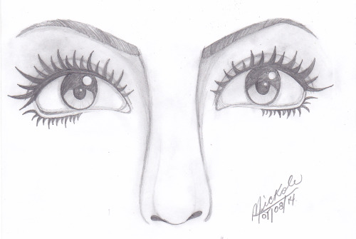 dibujo de ojos | Tumblr