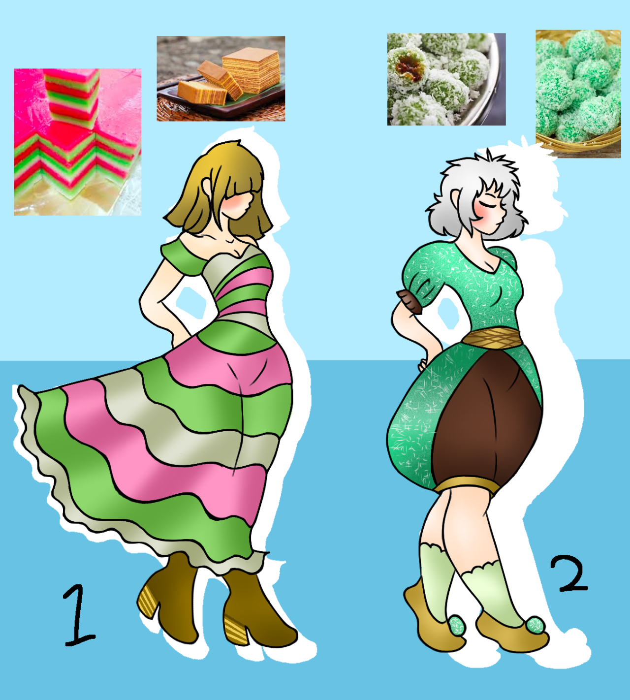 Hello there! — Kuih-Kuih Girls/ Outfit Adopts