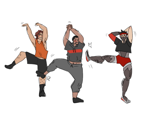 soveryradical:blackwatch is just gabe’s secret dance squad