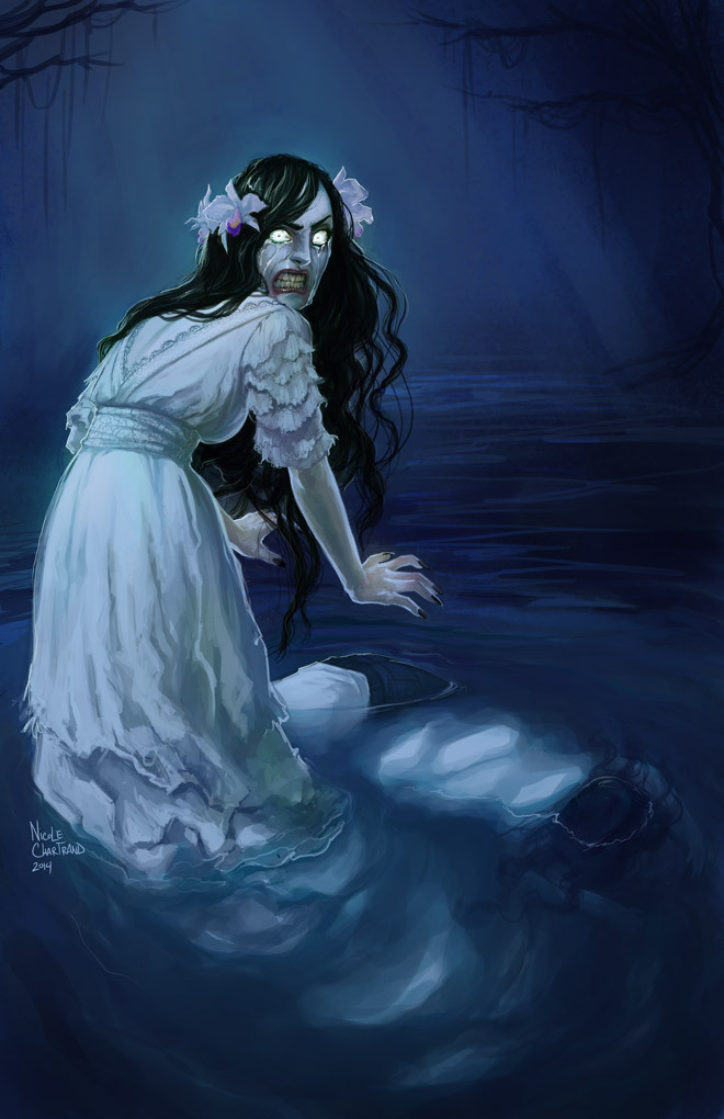 Mochazombie Draws — La Llorona For those who don't know her, she's ...