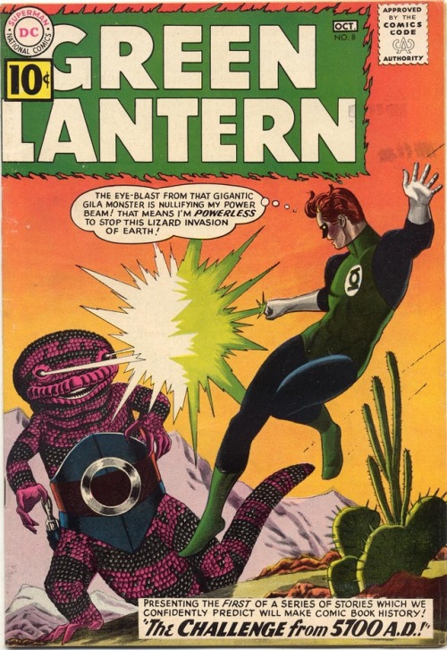 comicbookcovers:Green Lantern #8, October 1961, Pencils:Gil...