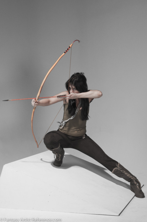 bow and arrow pose | Tumblr