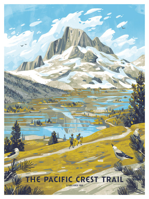 christurnham:Another screenprint for the Fifty-Nine Parks Print...