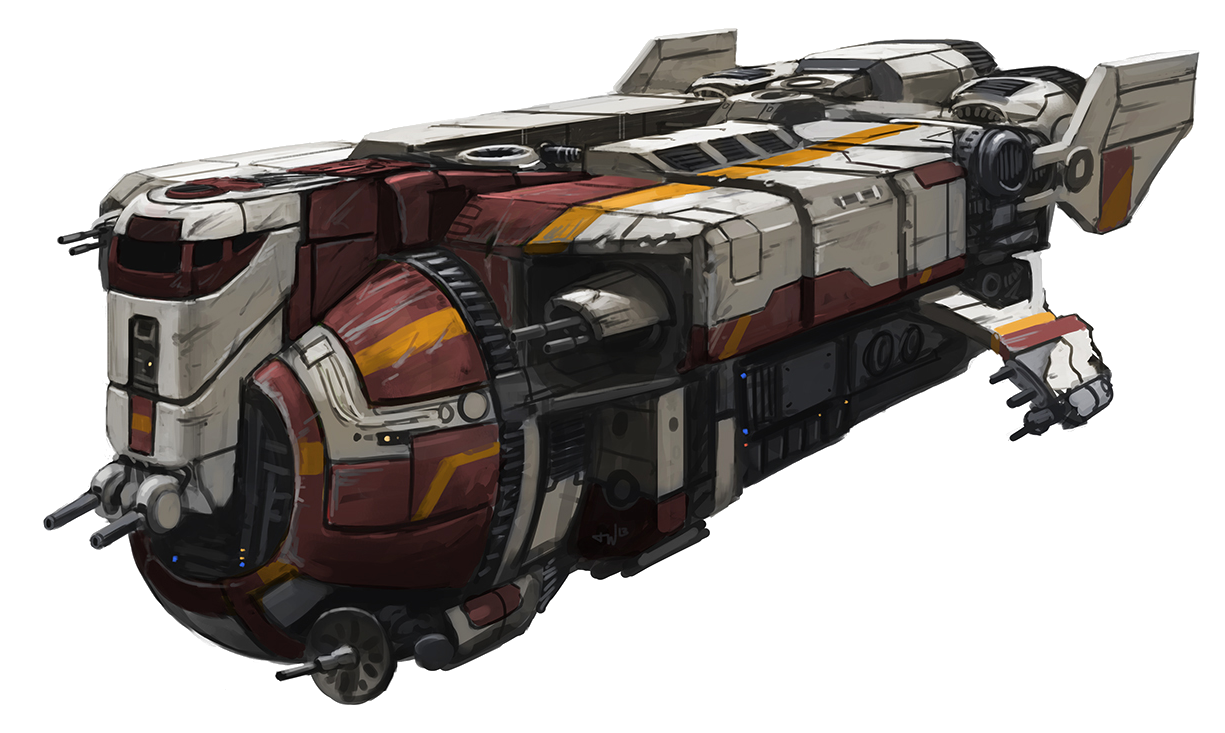 Yadre Nightwalker — Star Wars Ships Yt Series Freighters