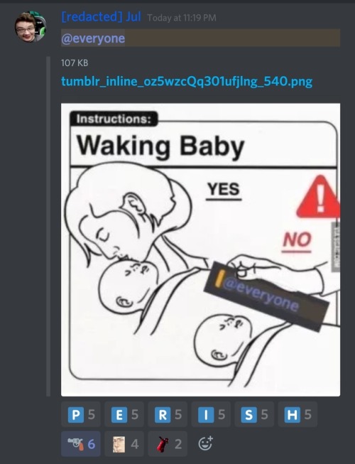 waterysoup:Accurate depiction of discord