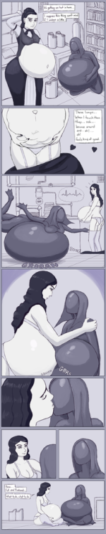 hexalt-art:Caitlin acquires a new test subject, a strange...