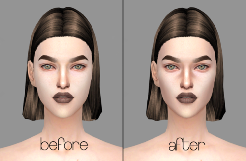 obscurus-sims:EYEBAGS N28 swatches teen+, males and females...