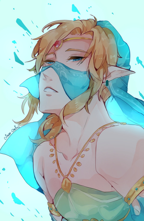 crimson-chains:Just got Link’s Gerudo outfit <3 What a...