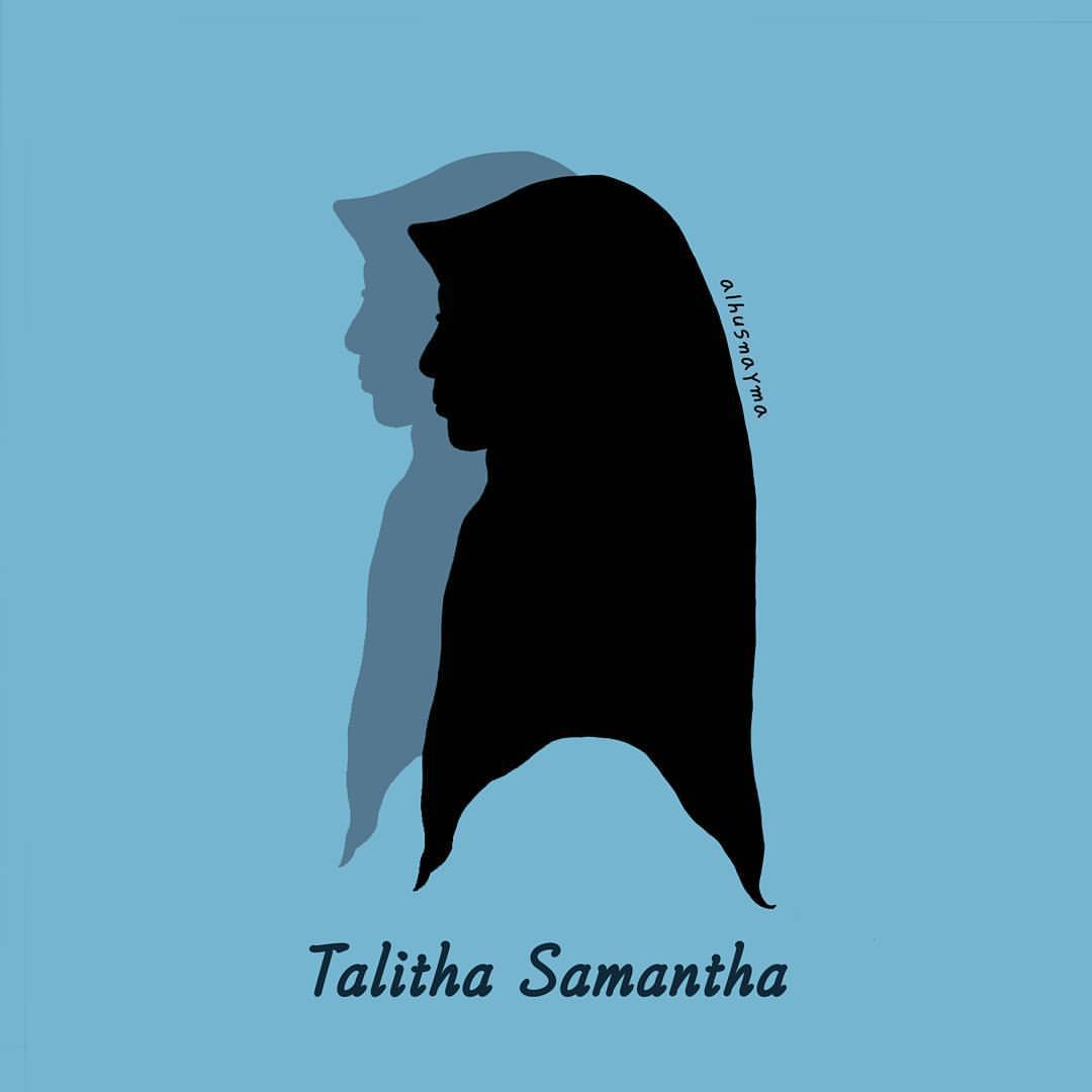 Simple Silhouette For My Lovely Ukhti