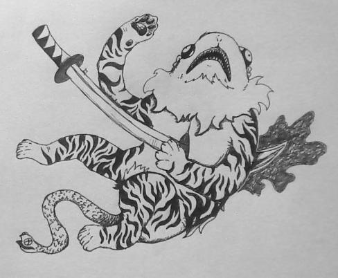 marsworms:Day 2: a NUE, sorrowfully slain by savage samurai