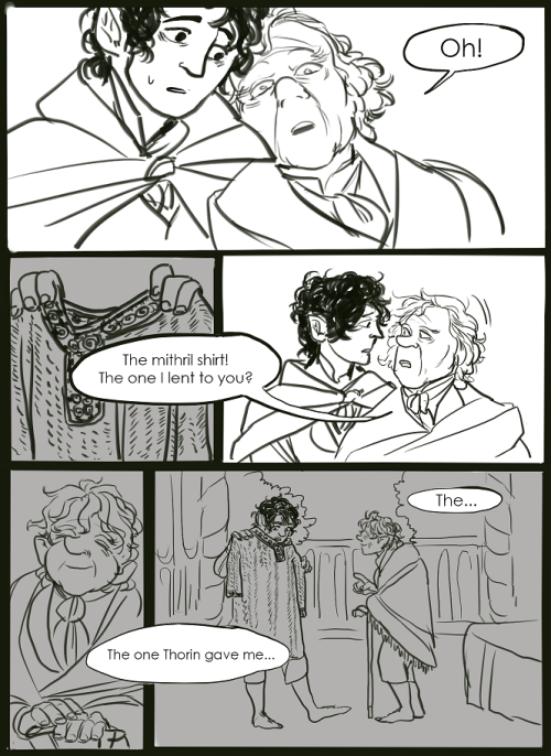 penny-anna:ewebean:Reminder that Frodo left the mithril shirt...